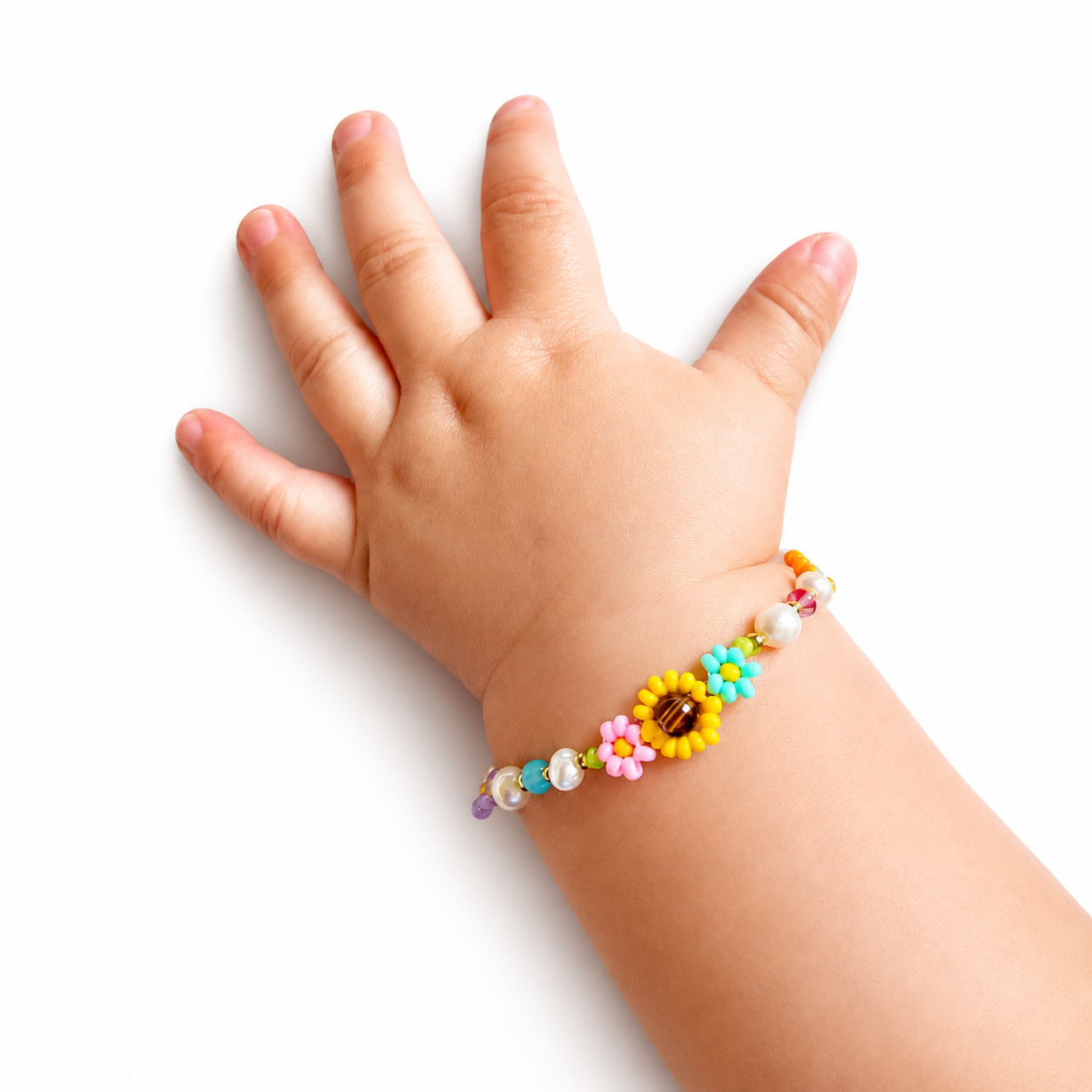 Cute girls’ jewelry collection with princess-themed necklaces and charm bracelets.