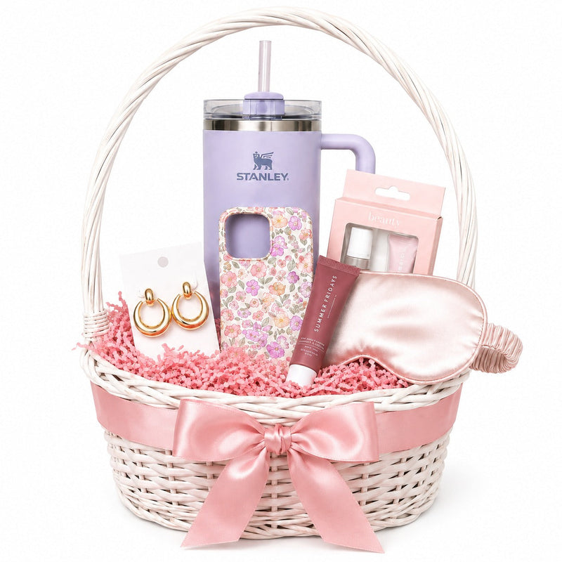 Thoughtful gift selection for women with stylish and luxurious items.