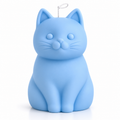 Purrfect Scented Candle 9cm (Blue)
