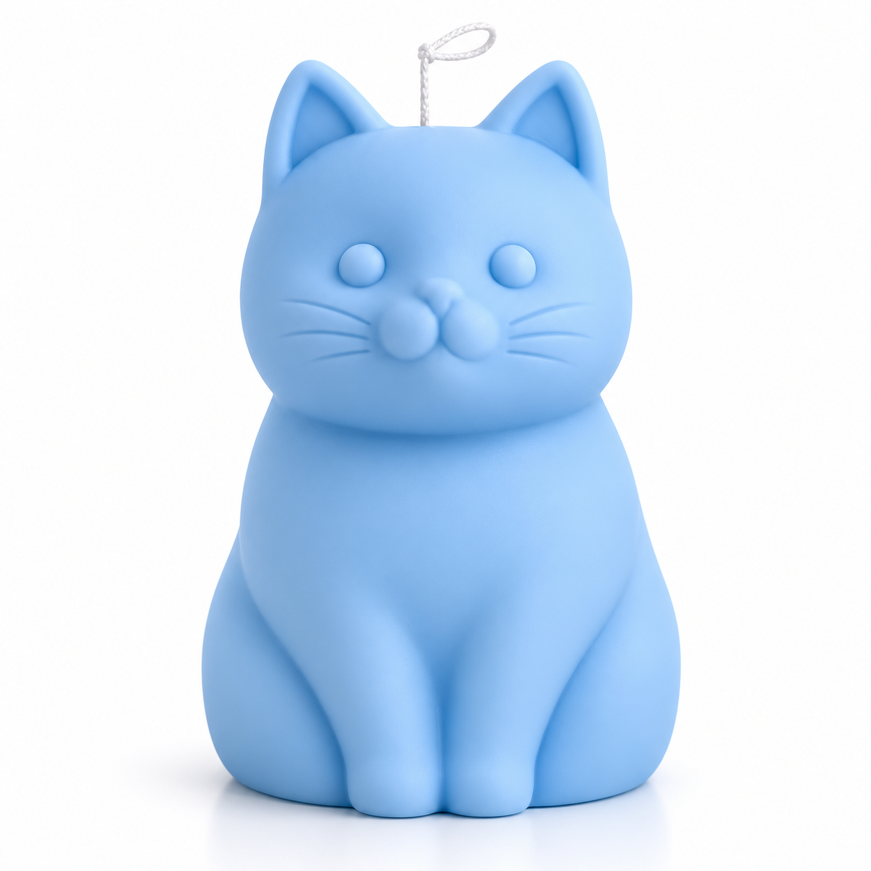 Purrfect Scented Candle 9cm (Blue)
