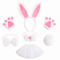Kids White Bunny Costume Set