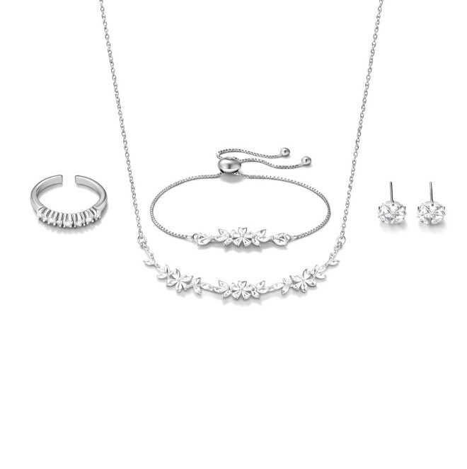 Floral Radiance Jewelry Set