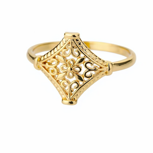 Arabesque Blossom Ring