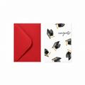 Graduation Congrats Card with Red Envelope - Graduation Gift | Asena Boutique Qatar