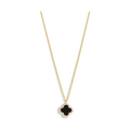 Black Clover Pendant Necklace