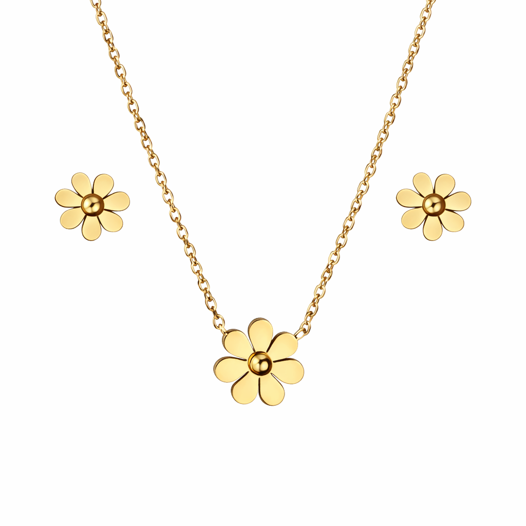 Sunflower Jewelry Set
