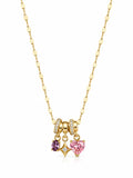 Charm Crystal Pendant Necklace - Women's Necklace | Asena Boutique Qatar