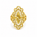 Elegant Filigree Ring - Women's Ring | Asena Boutique Qatar