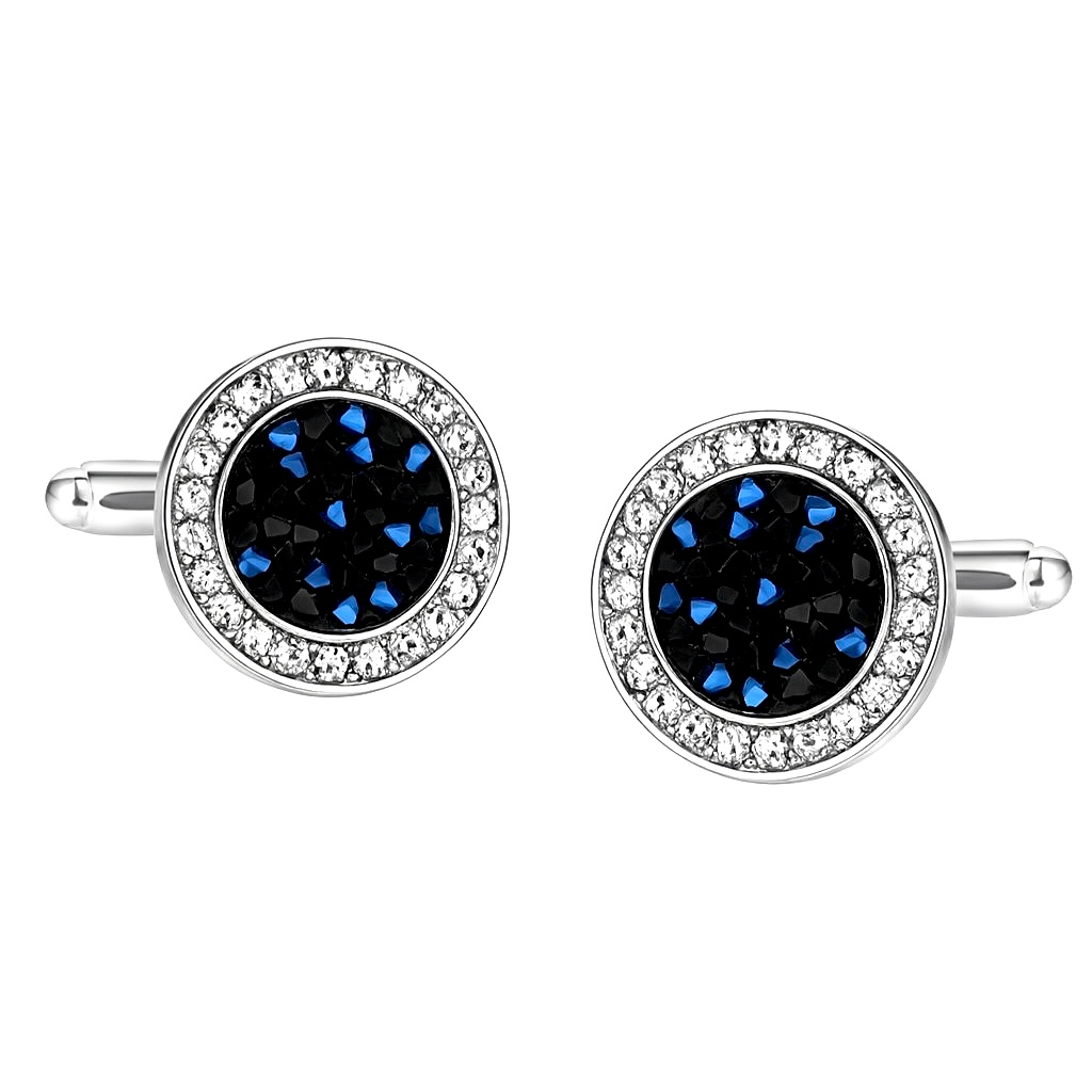 Navy Luxe Cufflinks