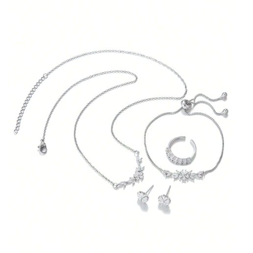 Floral Radiance Jewelry Set