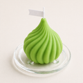 Whimsical Swirl Scented Candles 6 cm (Green)