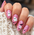 Pink Glitter Press-On Nails - Press-On Nails | Asena Boutique Qatar