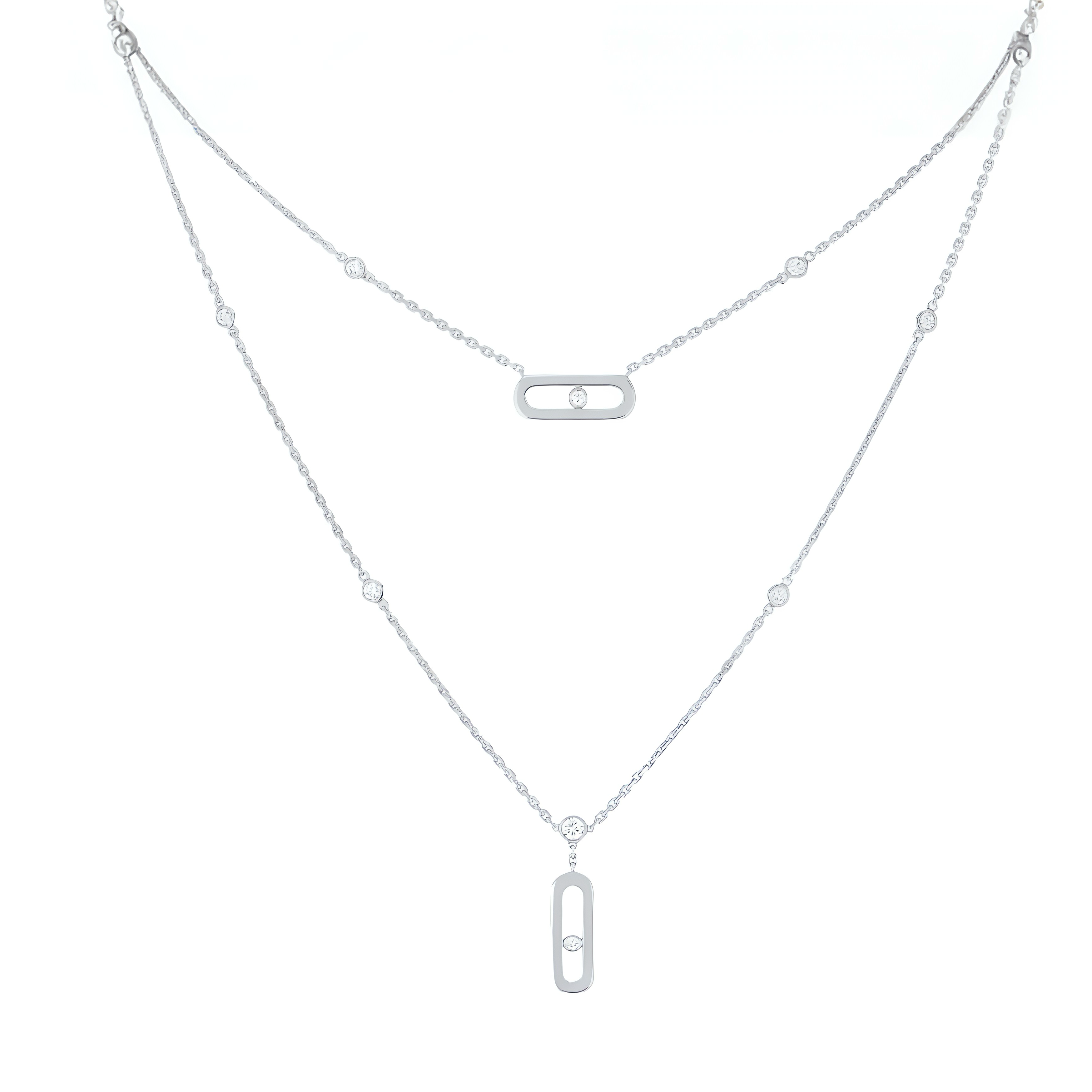 Celeste Twin Chain Necklace