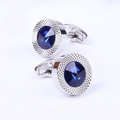 Sapphire Halo Cufflinks