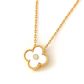 White Clover Necklace
