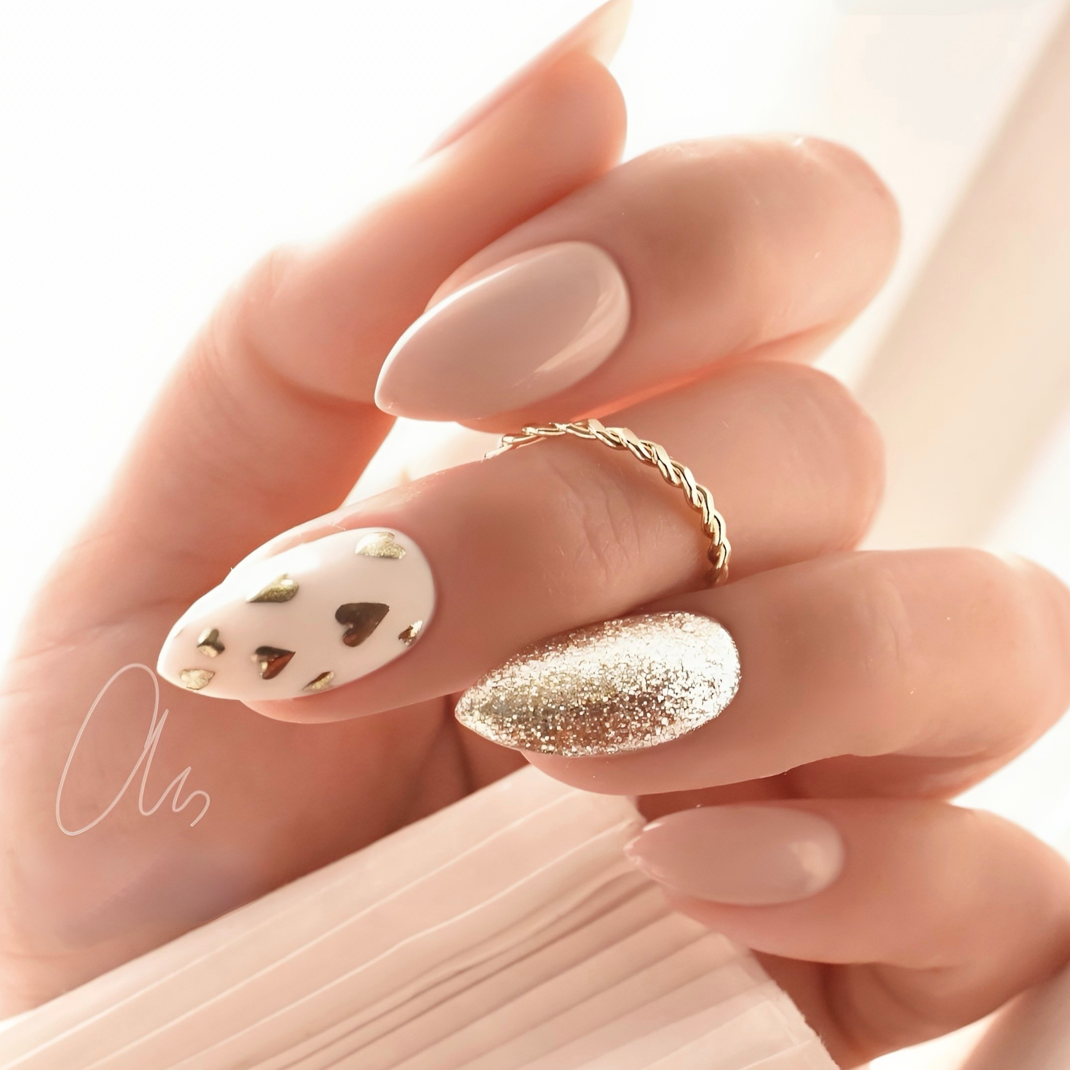 Sparkle Press-On Nails