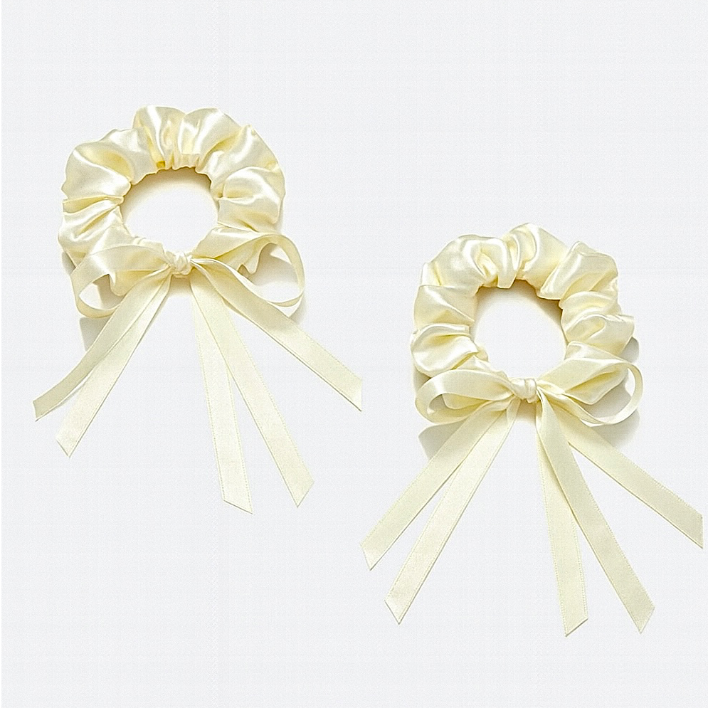 Satin Ribbon Scrunchies