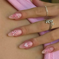 Sweetheart Bow Press-on Nails