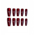 Cherry Flame Press-on Nails