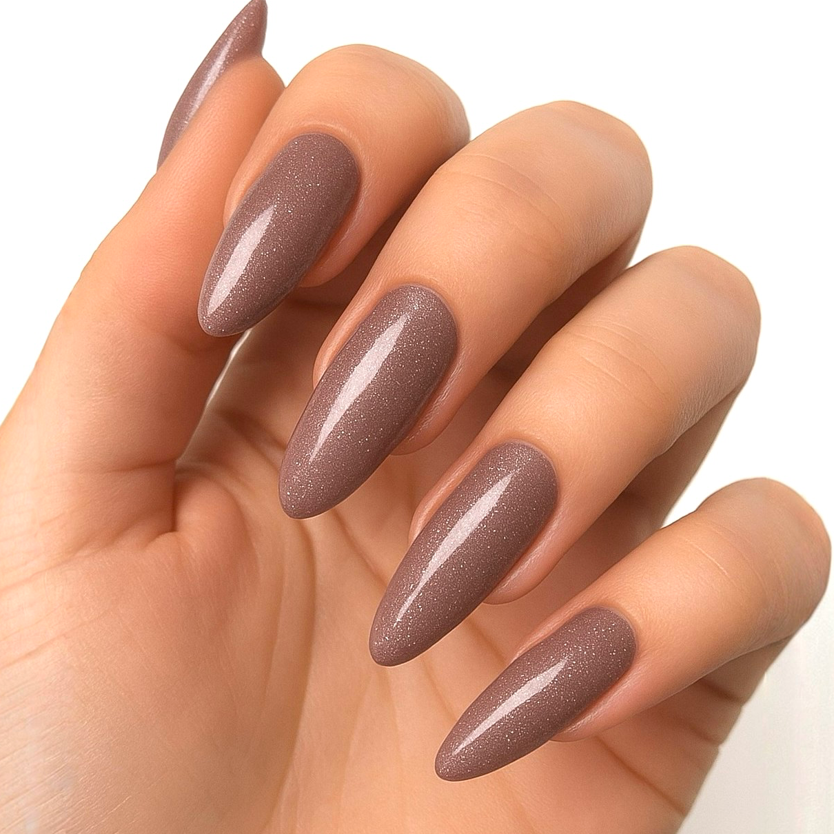 Golden Veil Gloss Nails