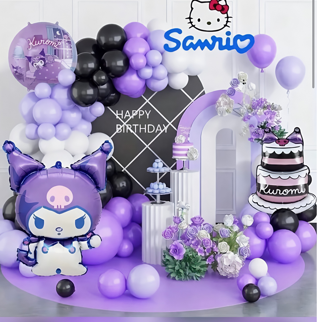 Kuromi Party Decoration Set