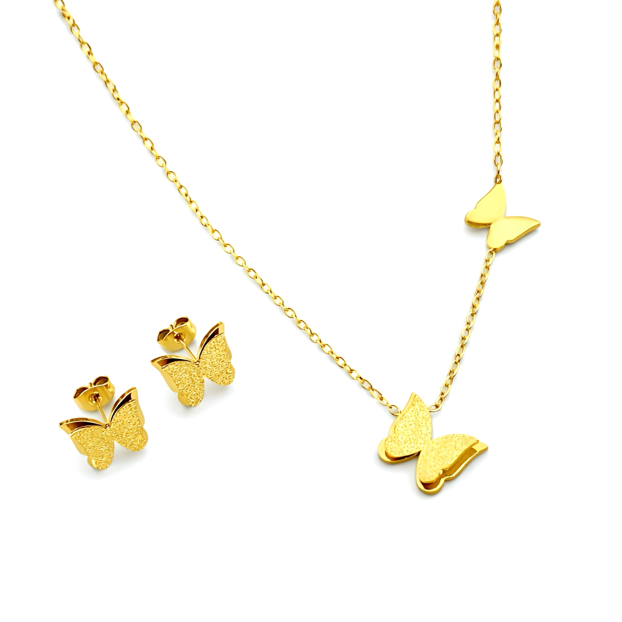Golden Butterfly Set