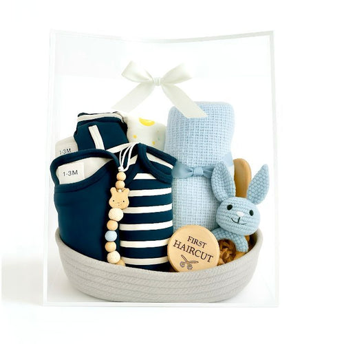 Baby Gift Basket (Blue Edition)