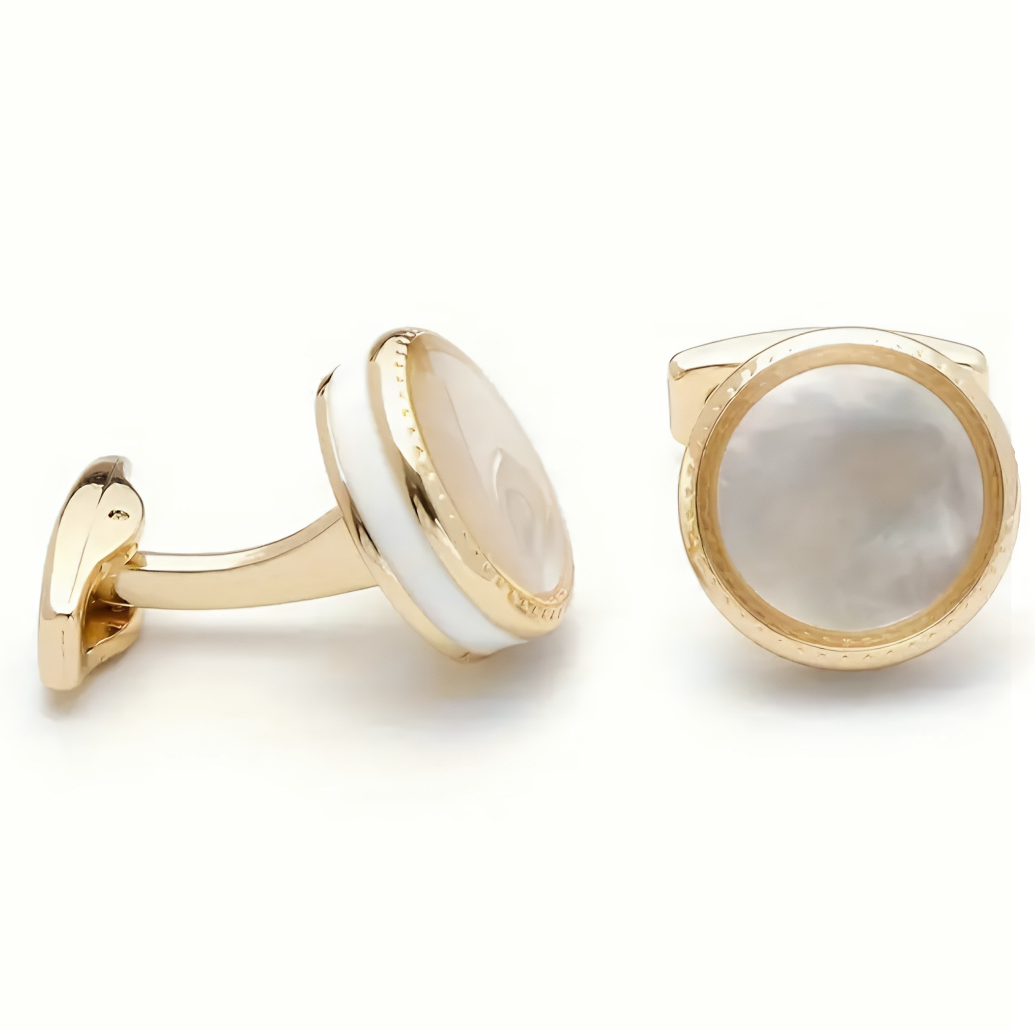 Golden Pearl Cufflinks