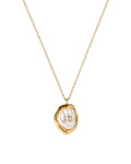 Pearl Drop Pendant Necklace - Women's Necklace | Asena Boutique Qatar