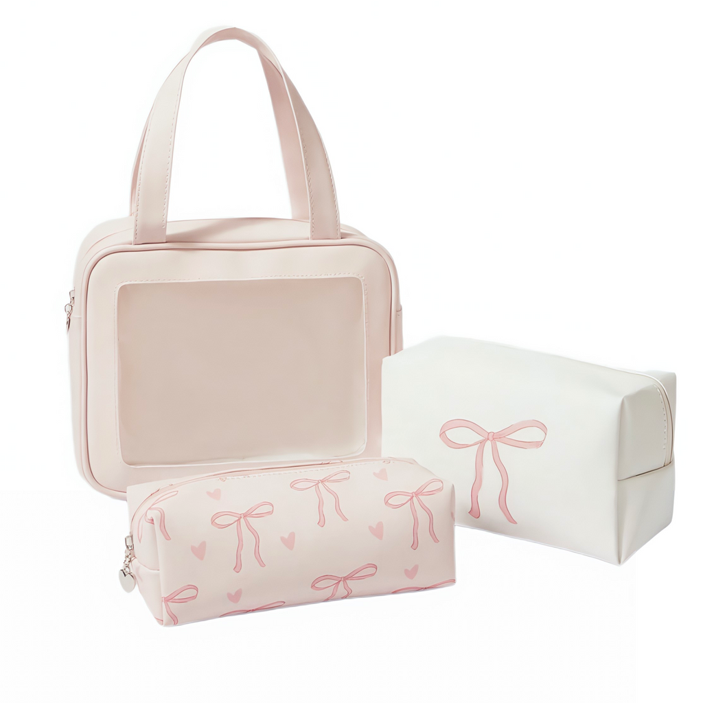 Cosmetic Bag Set - Cosmetic Bag | Asena Boutique Qatar