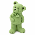 Teddy Bear Scented Candle 10cm (Green)