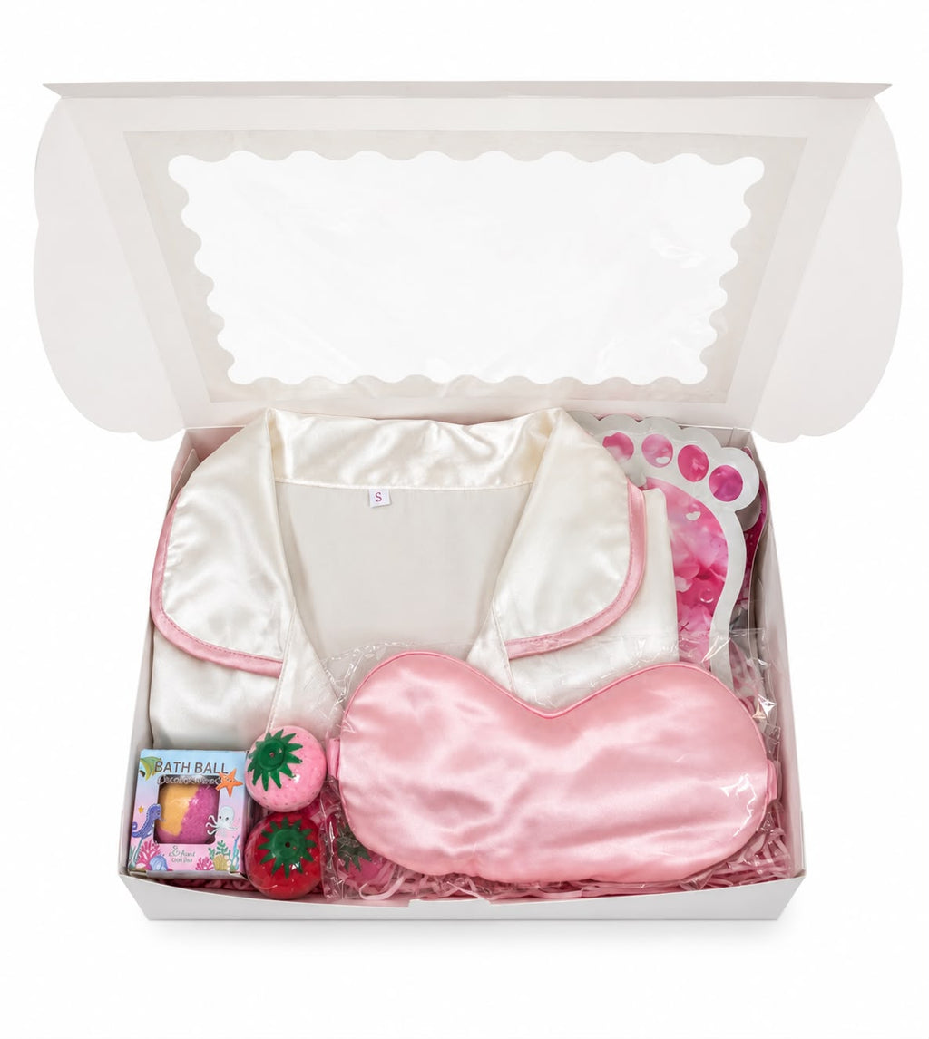 Pink Satin Gift Set - Gift Set | Asena Boutique Qatar