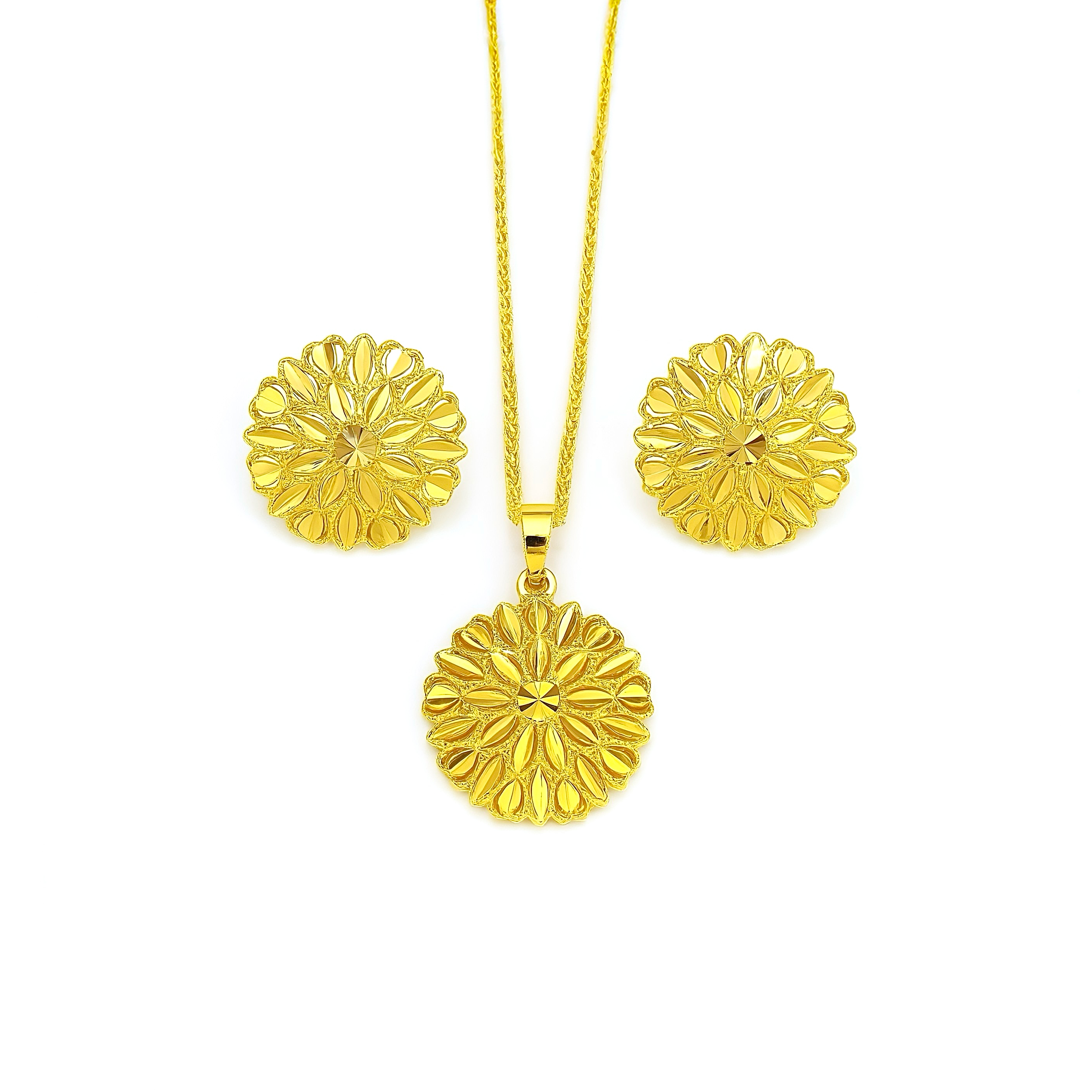 Sun Petal Jewelry Set
