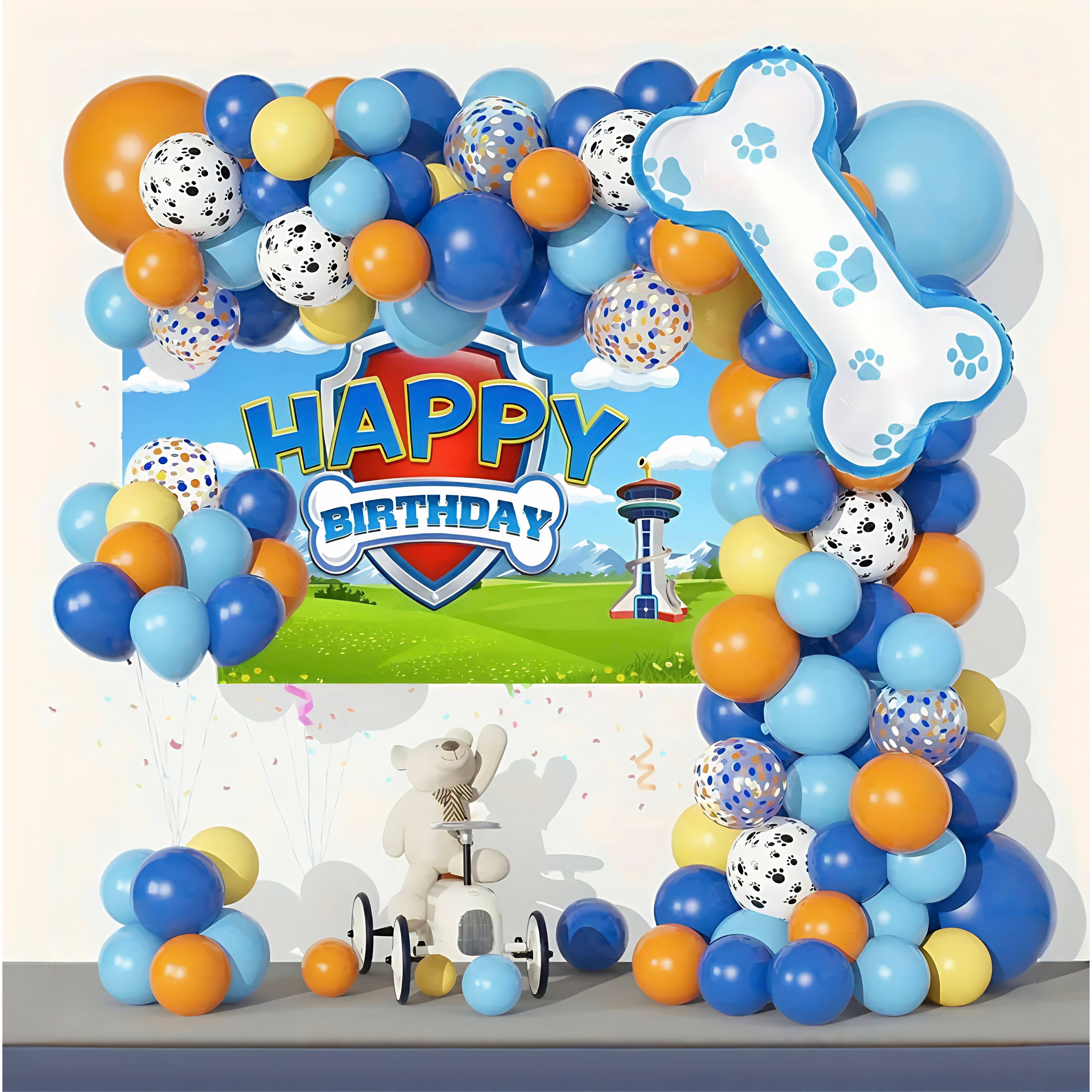 Paw Patrol Birthday Decoration Set