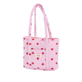 Strawberry Pink Tote Bag - School Bag | Asena Boutique Qatar