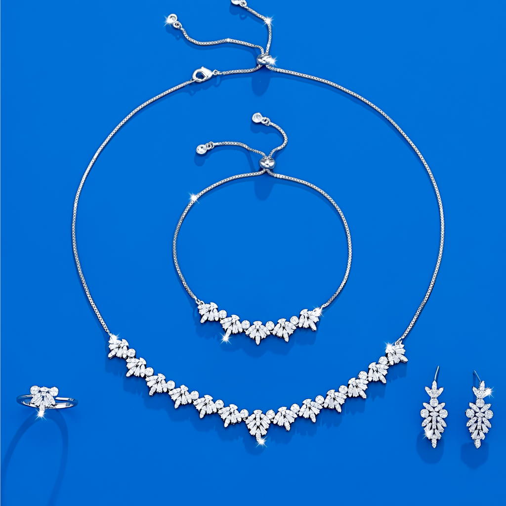 Petal Radiance Jewelry Set