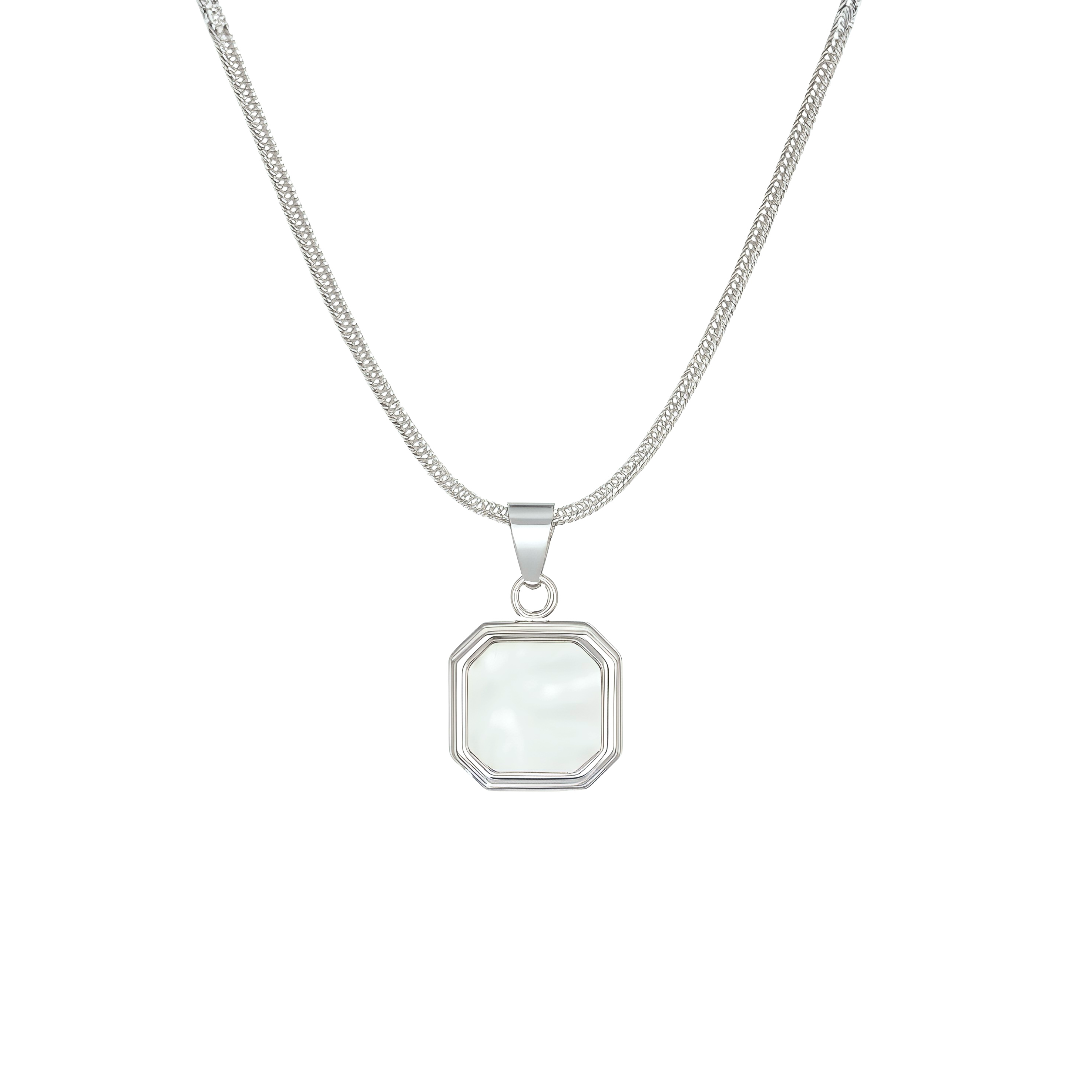 Silver Glow Necklace
