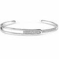 Silver Curve Cuff