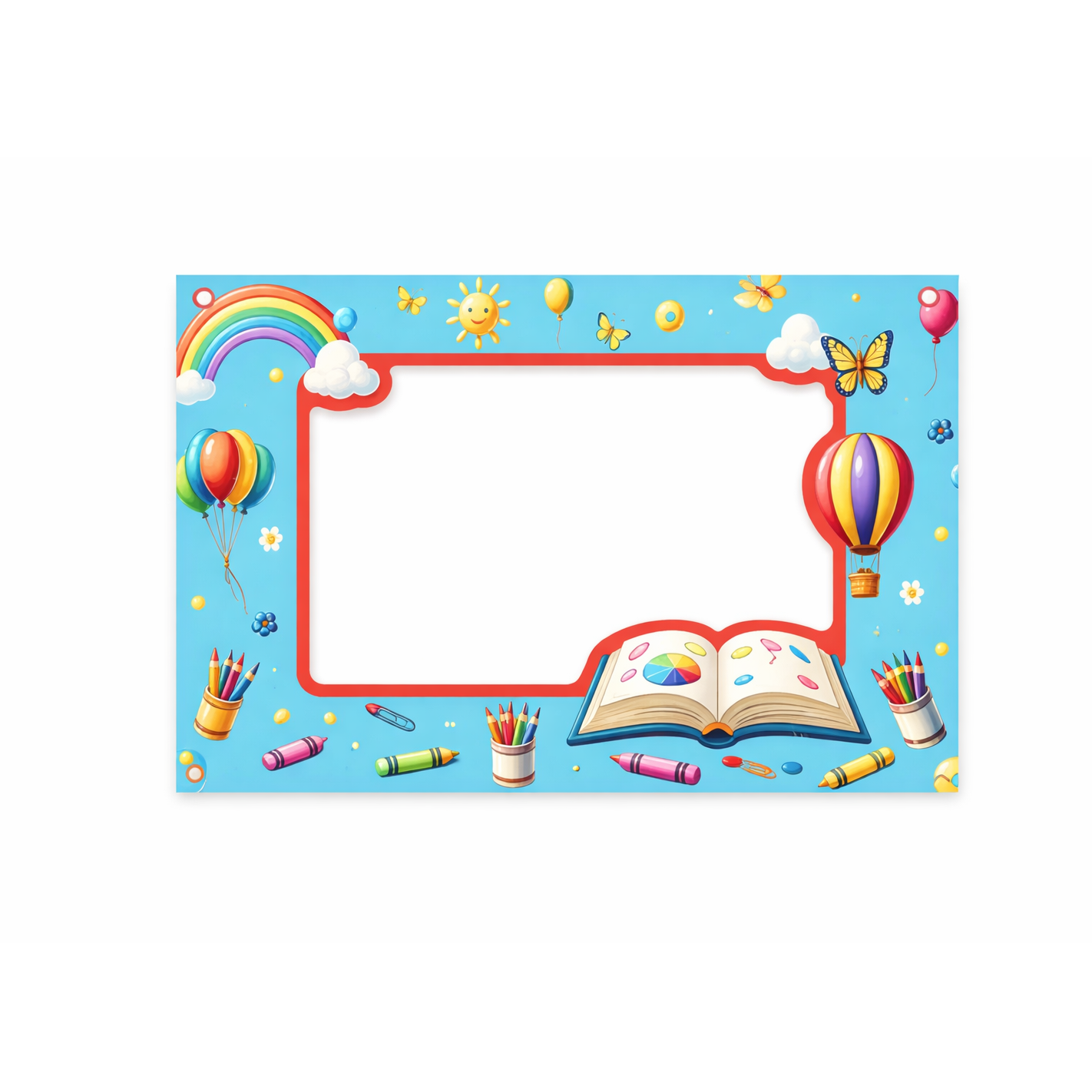 Colorful Kids Photo Frame