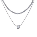 Crystal Radiance Duo Necklace