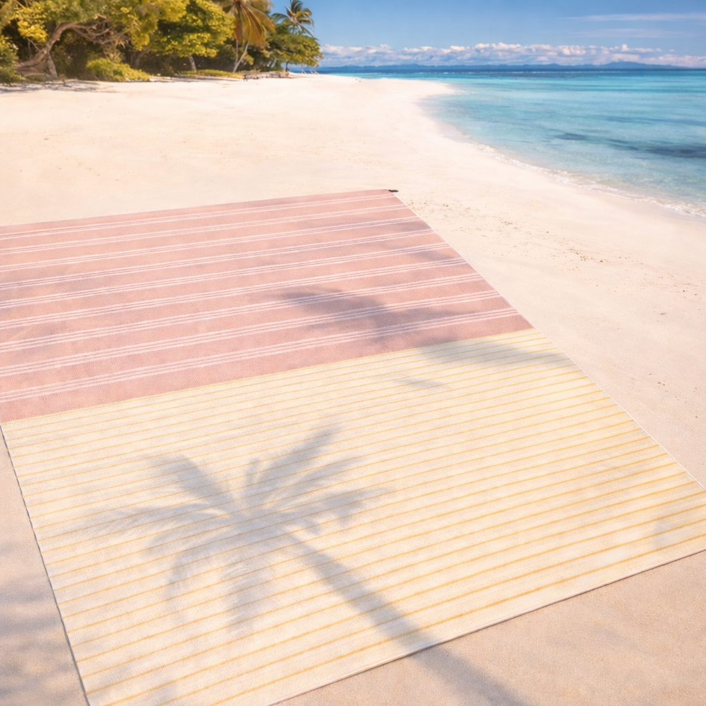 Large Beach Mat Set - Summer Essential | Asena Boutique Qatar