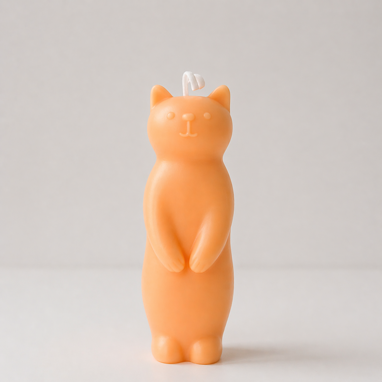 Standing Cat Scented Candle (Orange)