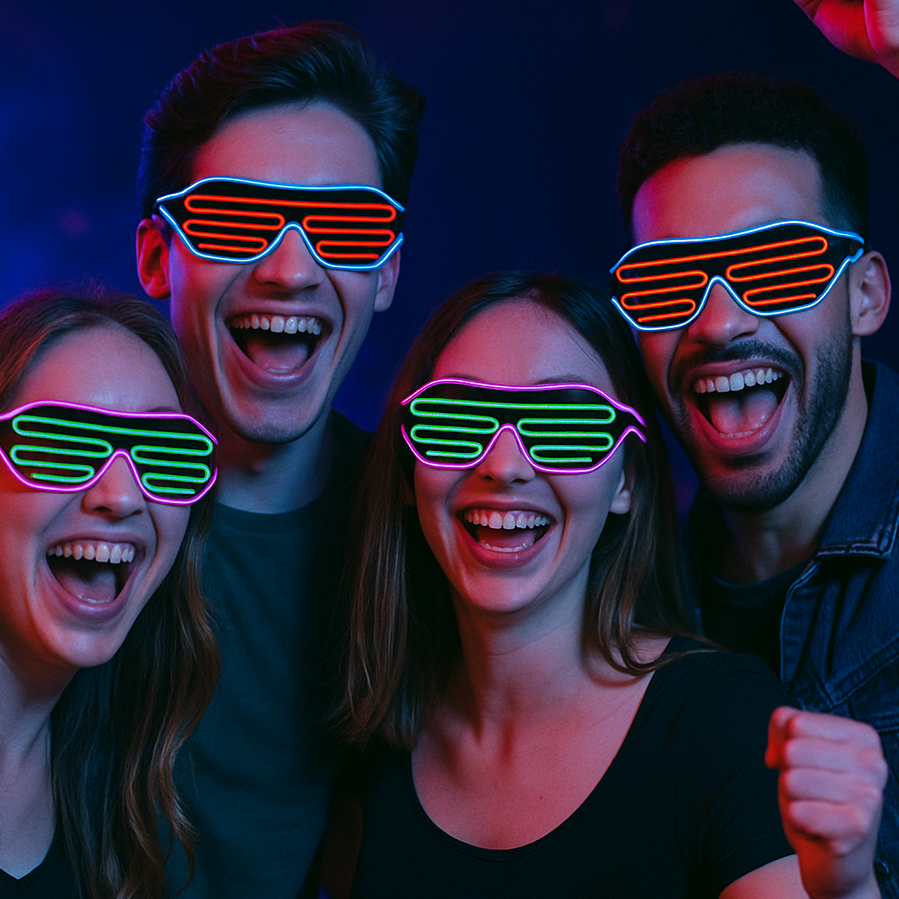 EL Luminous Glasses