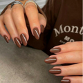 Mocha Luxe Gloss Nails