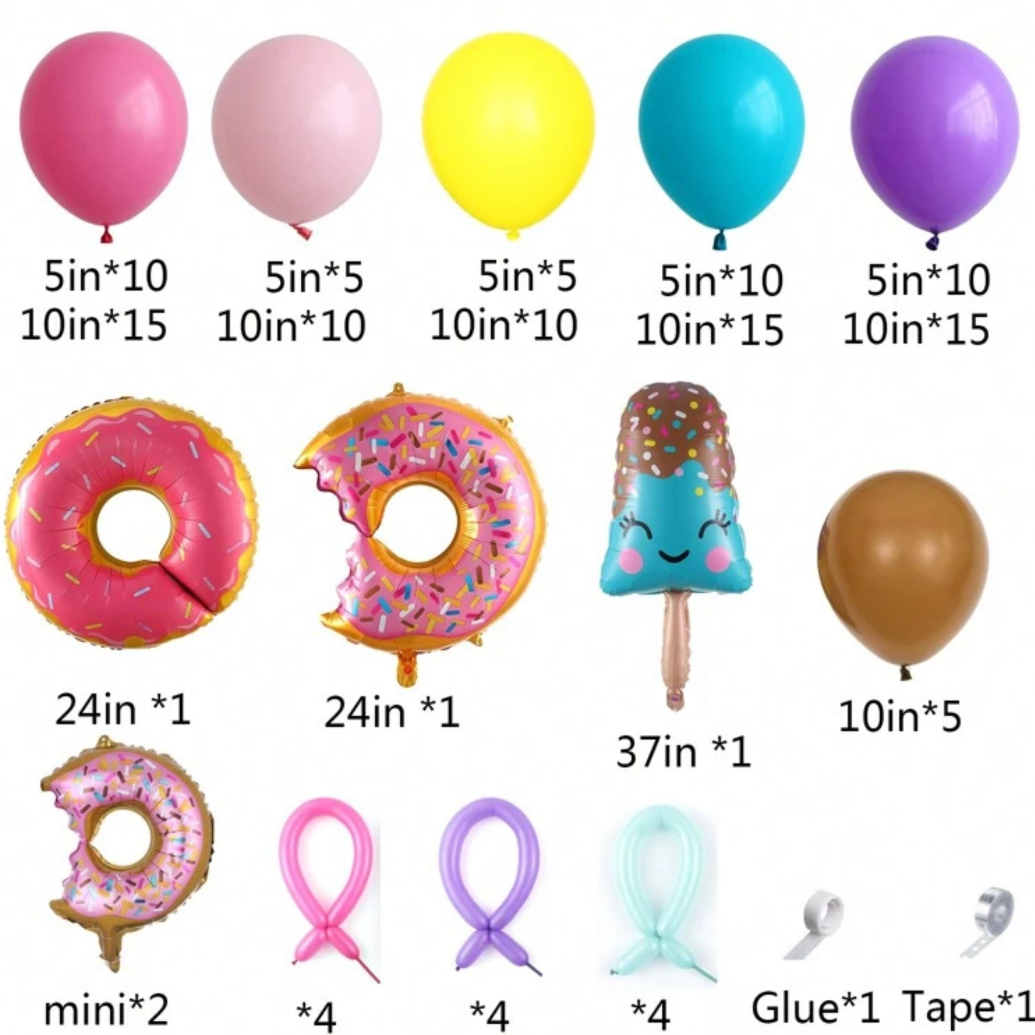 Princess Balloon Party Set