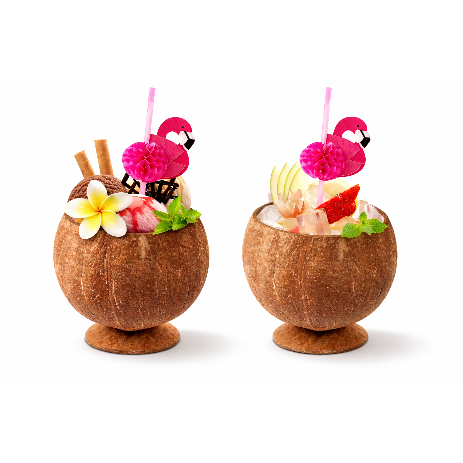 Coconut Dessert Bowl Set
