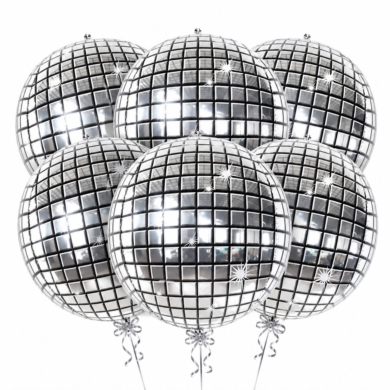 Disco Mirror Balloon Set