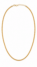 Royal Gold Rope Chain Necklace - Men's Necklace | Asena Boutique Qatar
