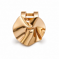 Abstract Gold Ring