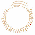 Seaside Charm Double Layer Waist Chain - Summer Essential | Asena Boutique Qatar